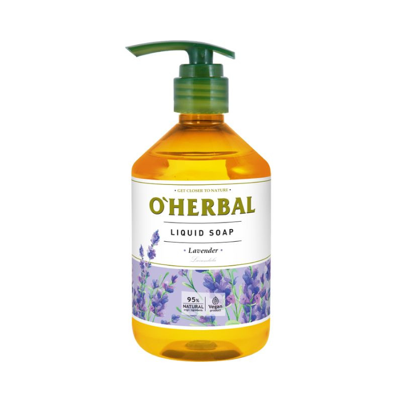 O'Herbal Mydło w płynie z ekstraktem lawendowym 500ml – pielęgnacja dla Twojej skóry