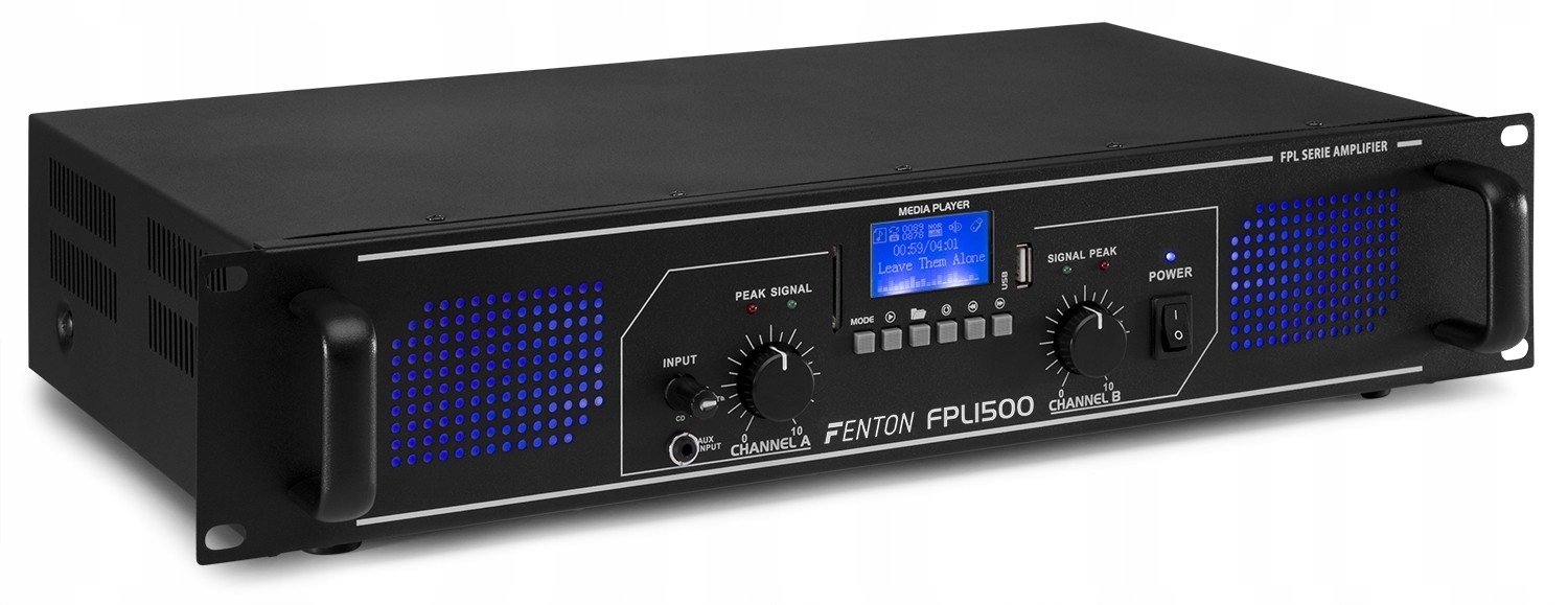 Wzmacniacz cyfrowy FPL1500 BT MP3 LED EQ – Idealne rozwiązanie dla audiofilów