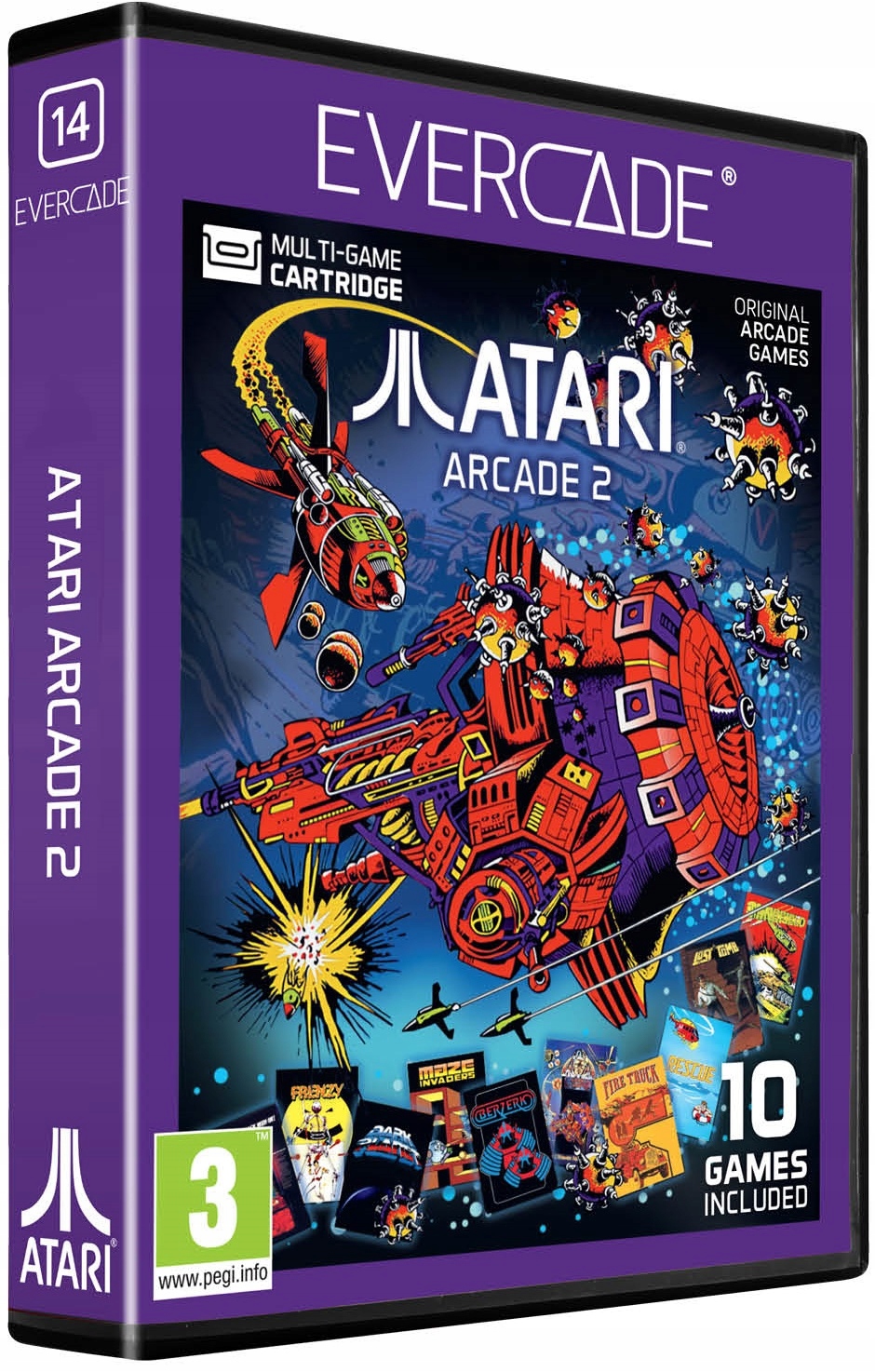 Gra Evercade Atari Arcade 2 – Powrót do klasyki gier arcade