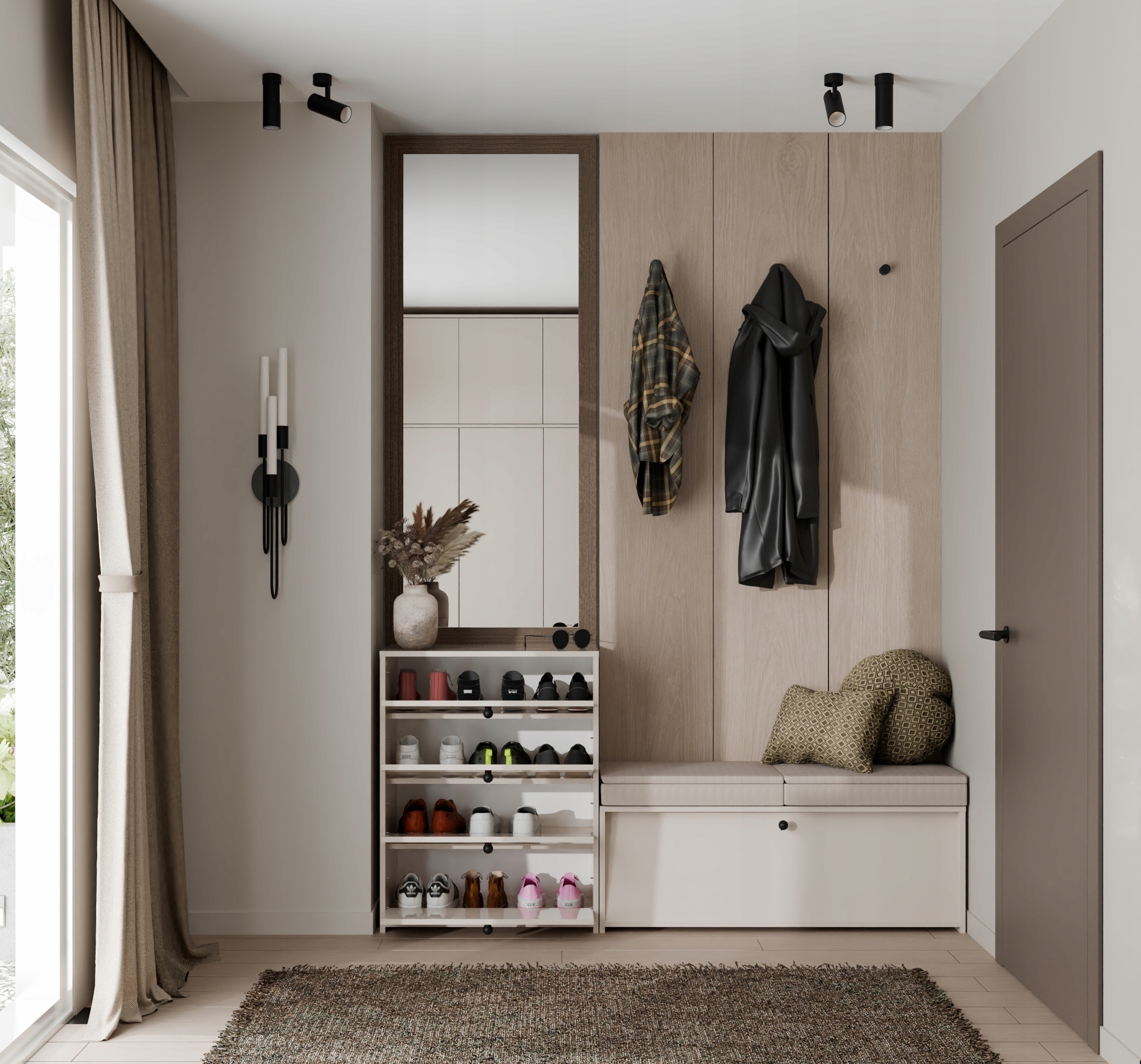 Nowoczesny design i funkcjonalność szafki LOKA KASZMIR