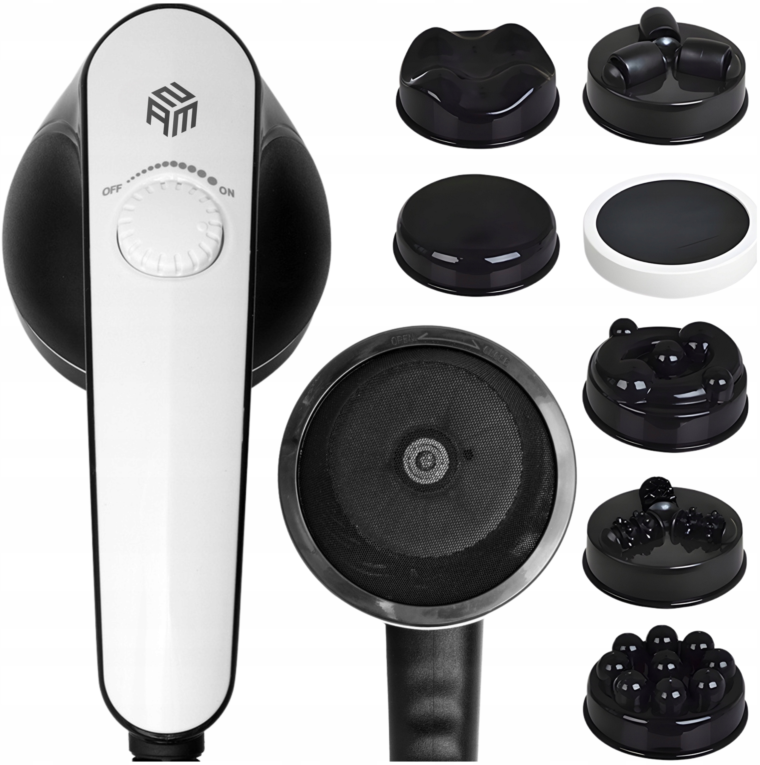 Wymienne głowice masujące – dostosuj masaż do swoich potrzeb