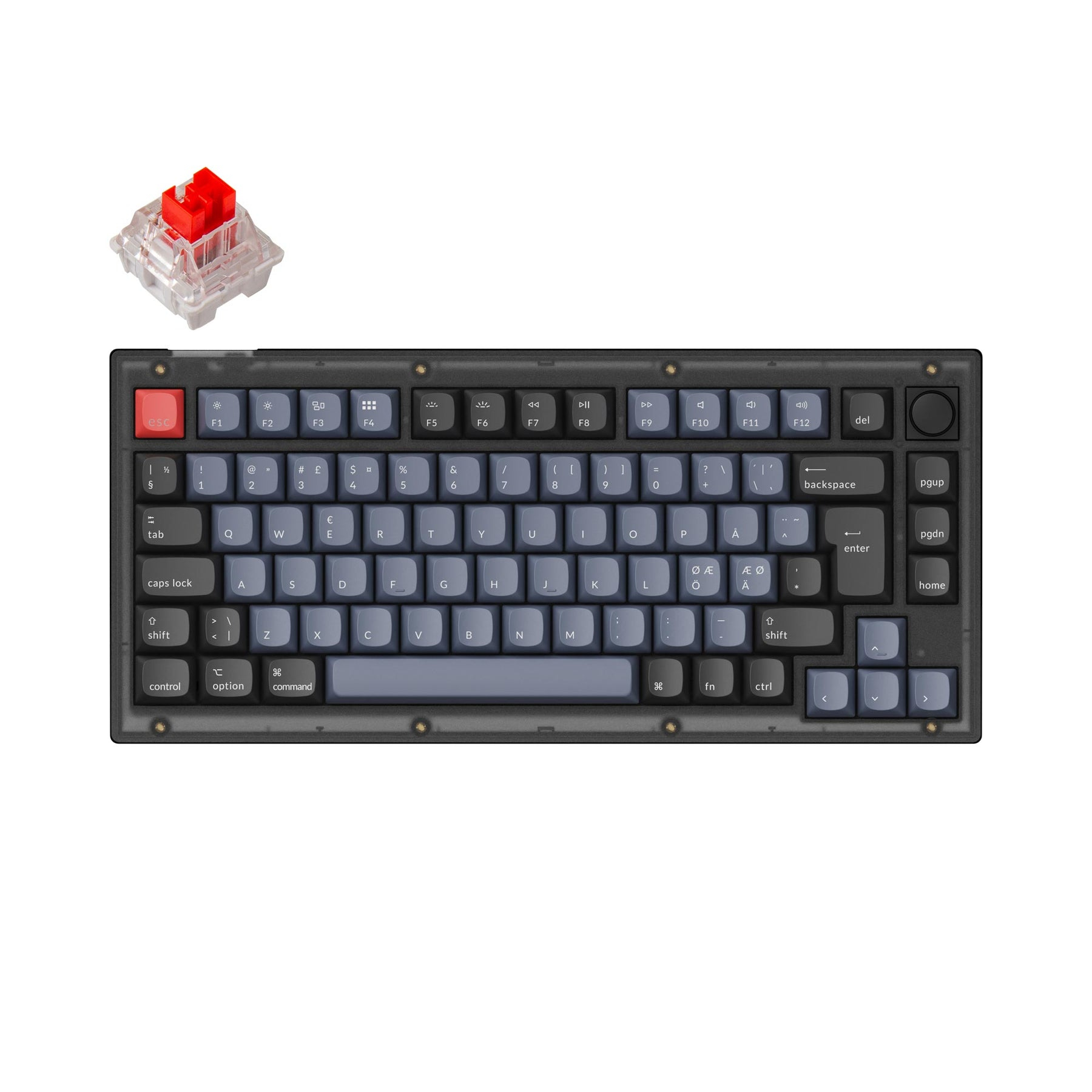 Keychron V1 QMK Custom Mechanical Keyboard – Klawiatura mechaniczna dla entuzjastów