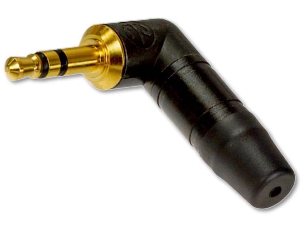 NEUTRIK Wtyk kątowy Audio AUX mini Jack 3,5mm Stereo – Profesjonalna jakość dźwięku