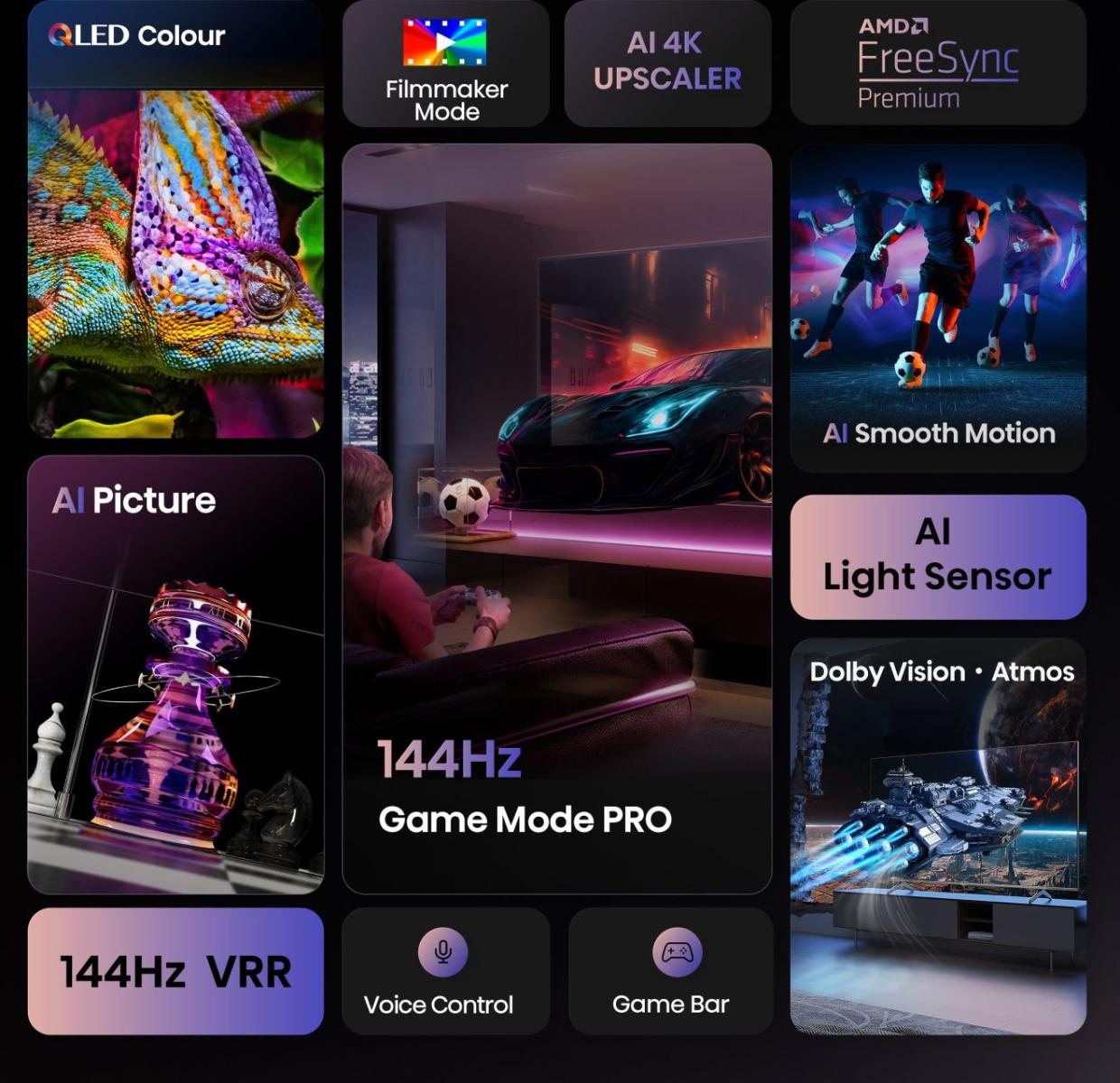 Smart TV z systemem VIDAA – Rozrywka bez ograniczeń