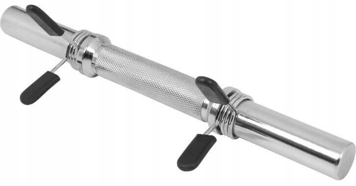 Gryf do hantli 35 cm zatrzaskowy + zaciski – Idealny wybór dla Twojej siłowni