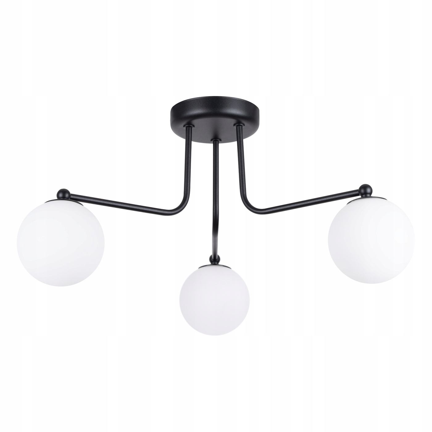 Żyrandol ASTRAL 3 czarny – Elegancja w minimalistycznym wydaniu