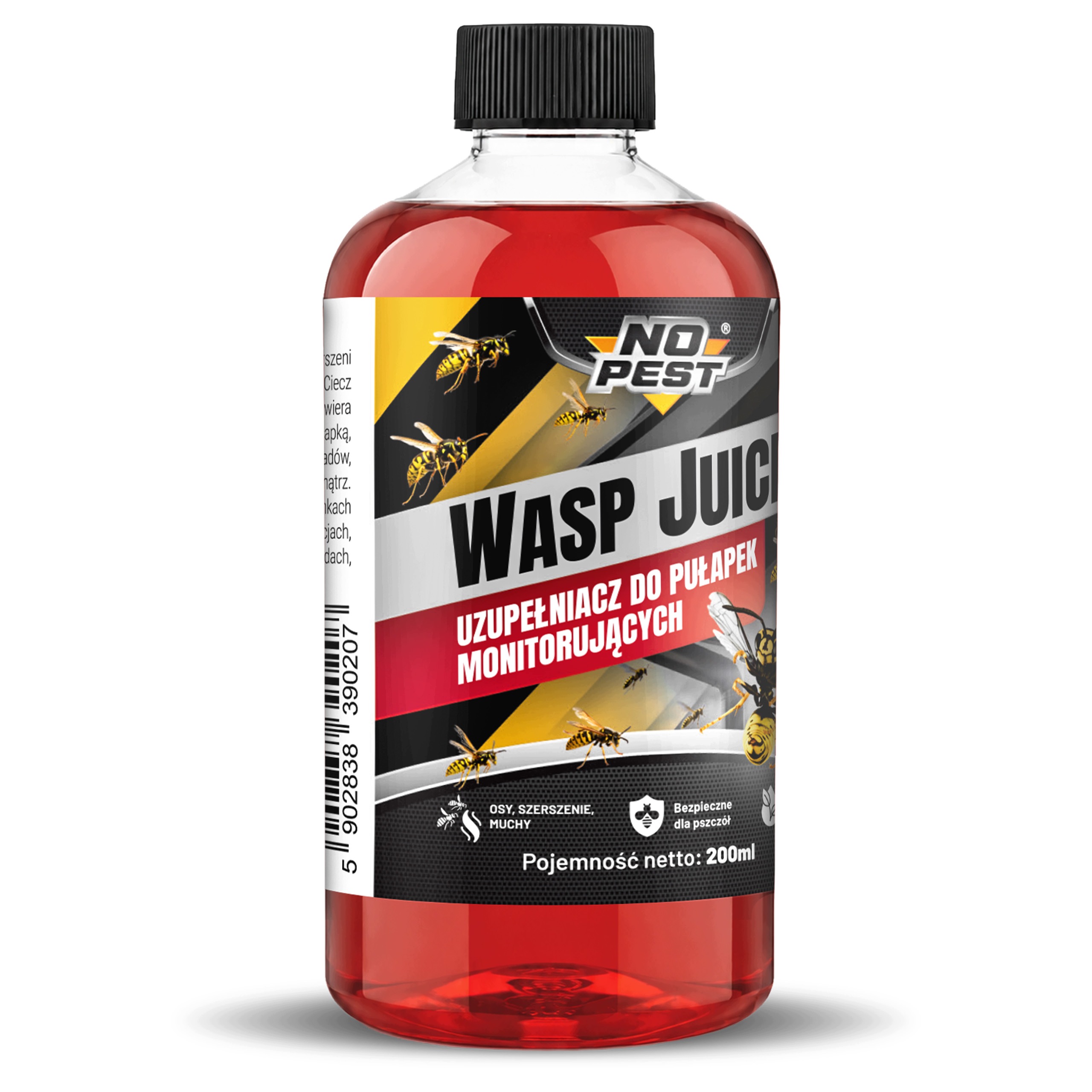 Wabik przynęta uzupełniacz płyn wabiący do pułapek monitorujących na osy i szerszenie 'Wasp Juice' 200ml – Skuteczne rozwiązanie w walce z owadami