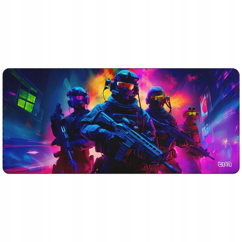 Podkładka Tilt PODKŁADKA POD MYSZ MYSZKĘ Neon Squad 90x40 – Komfort i styl w jednym
