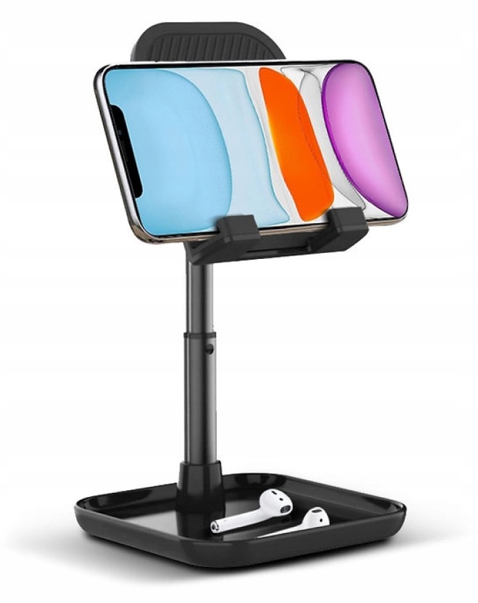 Techly Stojak Uchwyt na Telefon Pod Tablet Biurkowy Regulowany – Elegancja i funkcjonalność w jednym