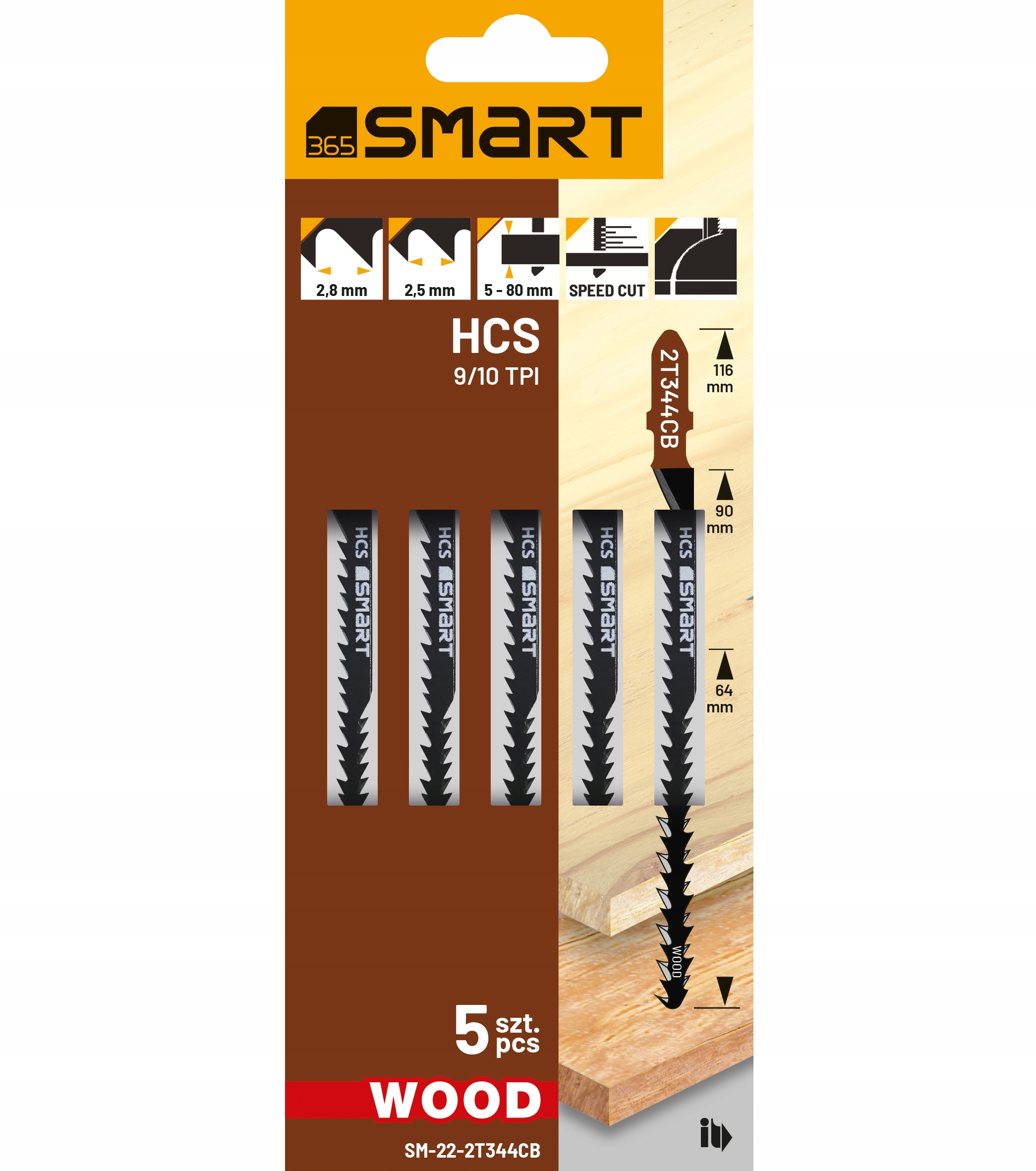 Smart brzeszczot do wyrzynarki 9/10 TPI – Wydajność i precyzja cięcia