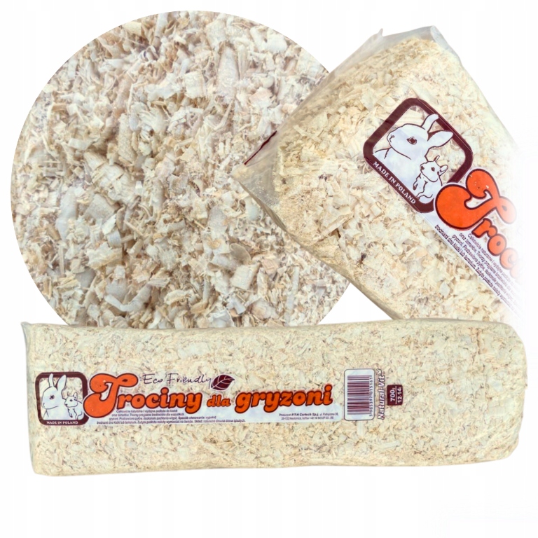 Trociny dla gryzoni Natural-Vit 700g* – podłoże dla Twojego pupila