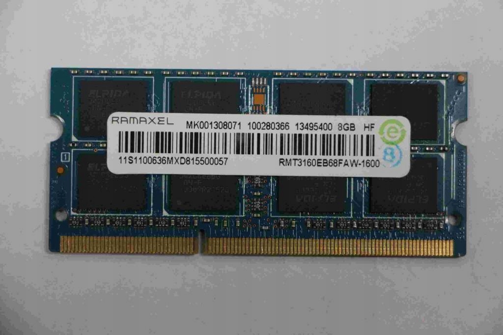 Pojemność 8 GB – Zwiększ możliwości swojego laptopa