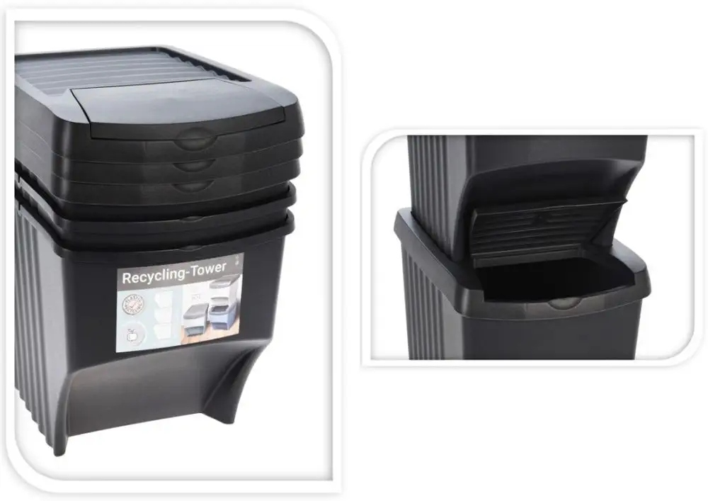 Wygodna klapka w pokrywie – Komfortowe wrzucanie odpadów