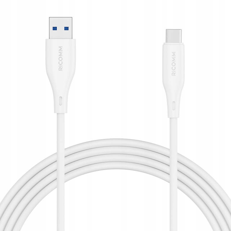 Kabel USB-A do USB-C Ricomm RLS004ACW 1.2m – Niezawodne połączenie dla Twoich urządzeń