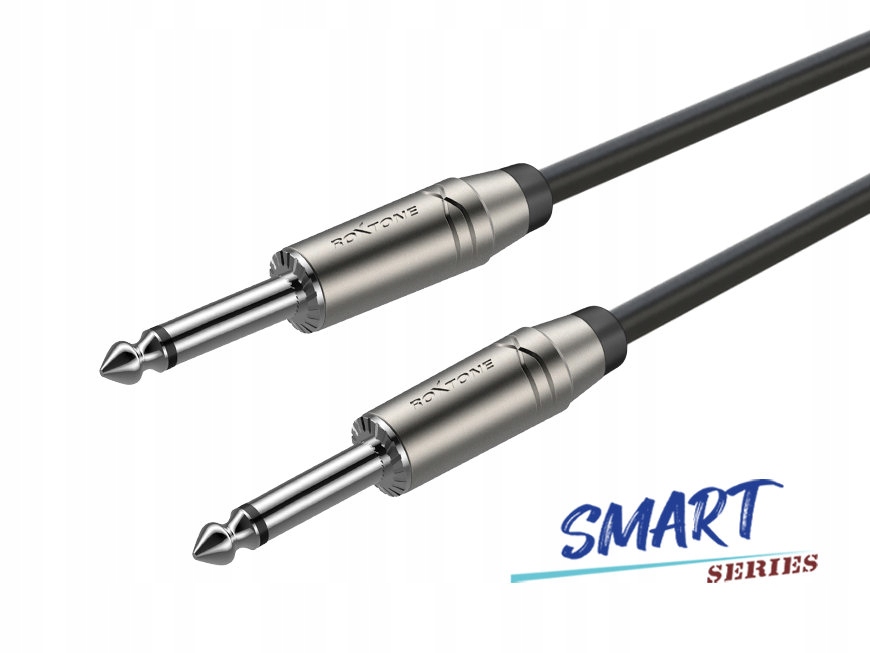 Kabel instrumentalny SMART Jack 6,3mm 1m Roxtone SGJJ100L1 – Profesjonalna jakość dźwięku