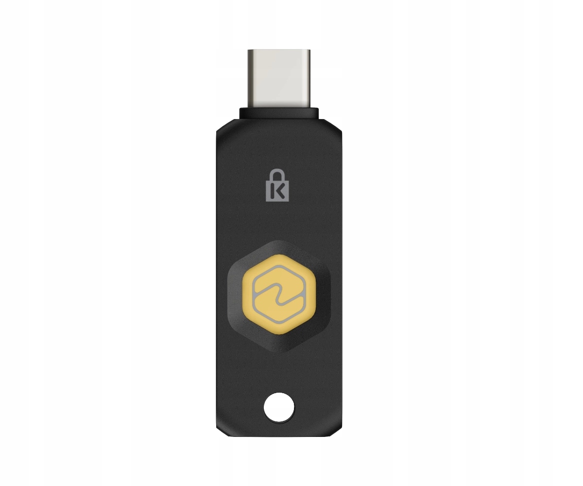 Klucz szyfrujący bezpieczeństwa Kensington VeriMark NFC+USB-C (FIDO2 Level2) – Twoje zabezpieczenie w cyfrowym świecie