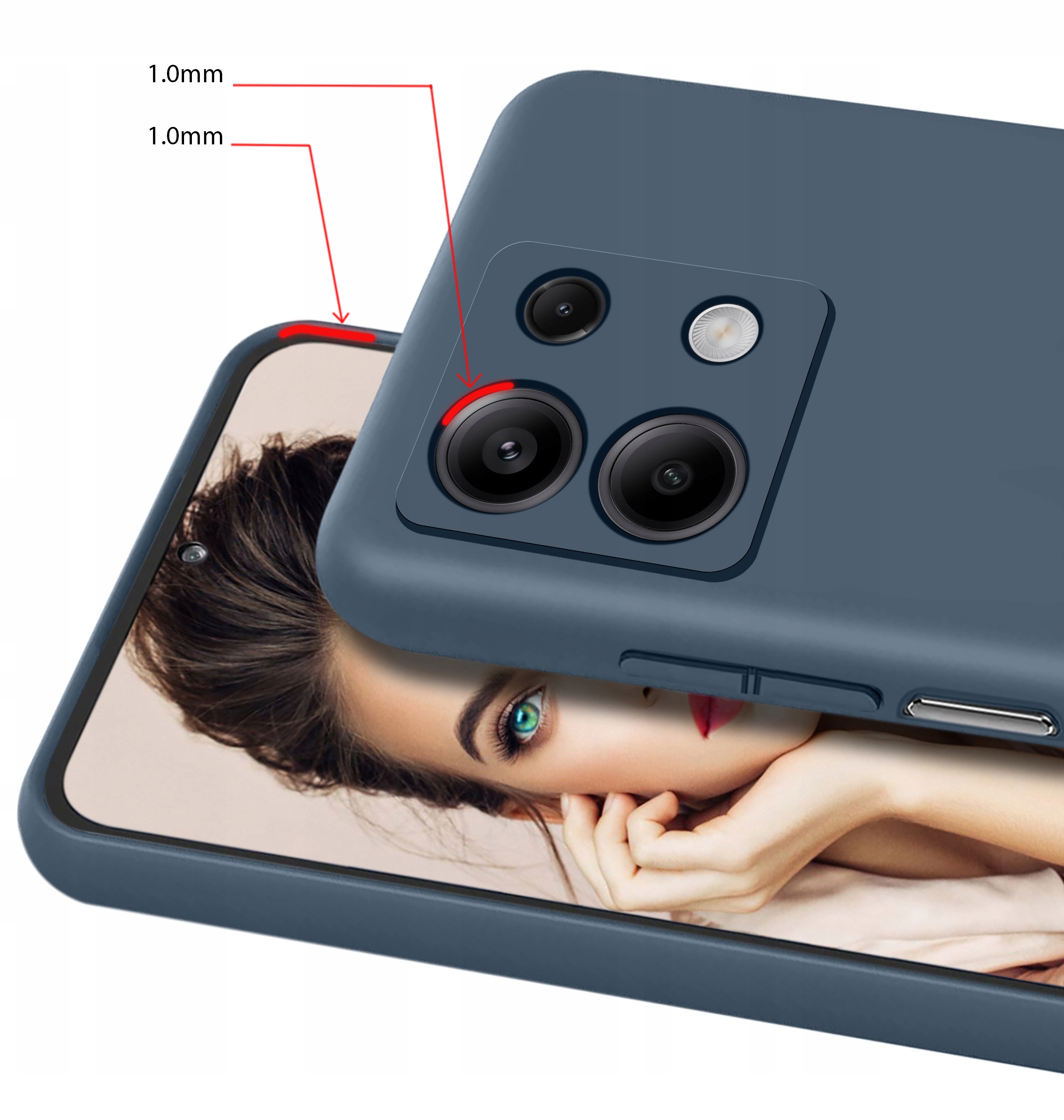 Podwyższone krawędzie – Dodatkowa ochrona ekranu