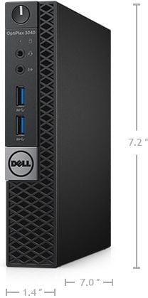 komputer stacjonarny OptiPlex 3040m — Wymiary i waga komputer stacjonarny OptiPlex 3040m — Wymiary i waga