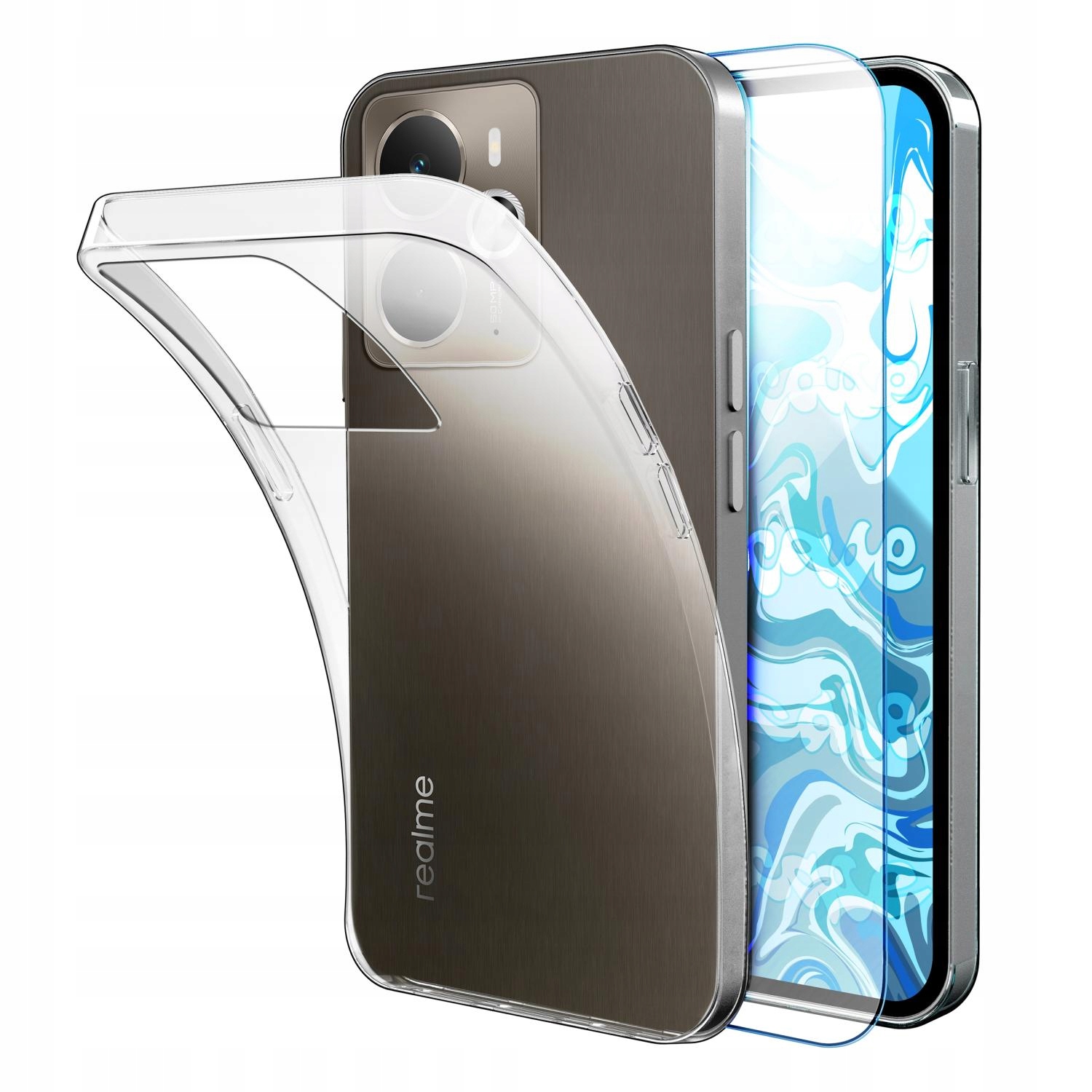 Etui Do Realme 14 5G / 14T 5G – Przezroczysta Silikonowa Obudowa