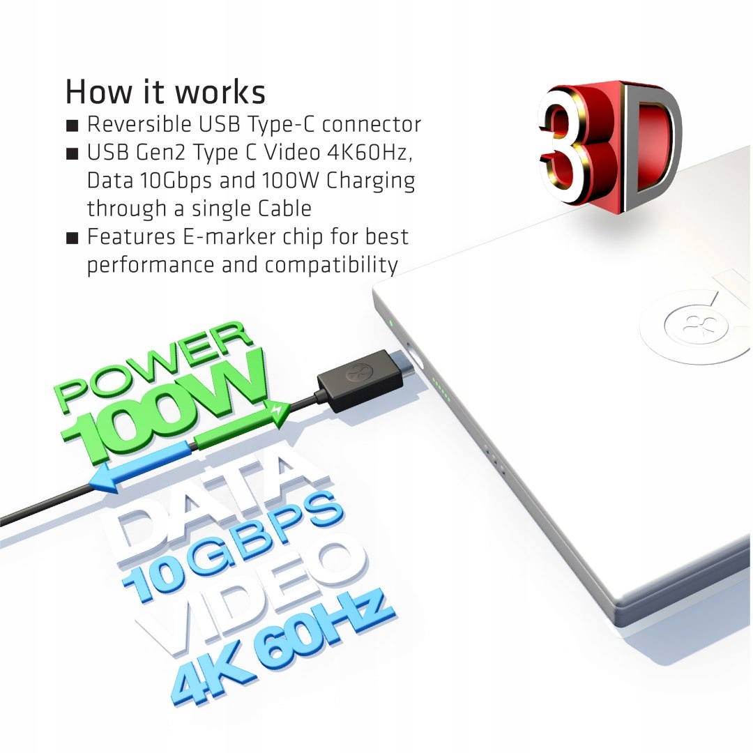 Dwustronne złącza USB-C – wygoda użytkowania
