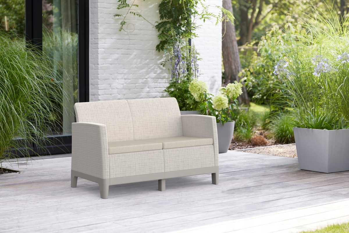 Sofa ogrodowa dwuosobowa Scandi Form 2 Seater – Elegancja i komfort na świeżym powietrzu