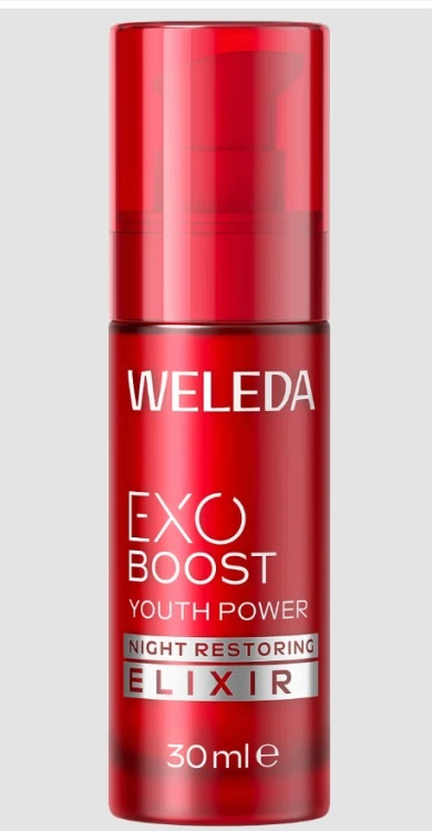 WELEDA Exo Boost Youth Power eliksir na noc 30ml – Regeneracja i blask w nocy