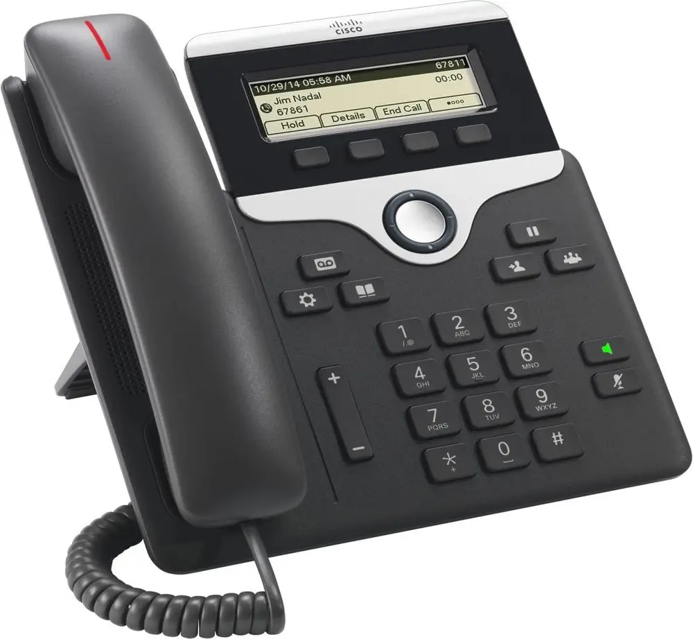 Telefon Cisco CP-7811-3PCC-K9 – Wydajność i nowoczesność w komunikacji