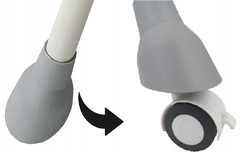 Mobilność i wygoda – Kółka z blokadą dla łatwego przemieszczania