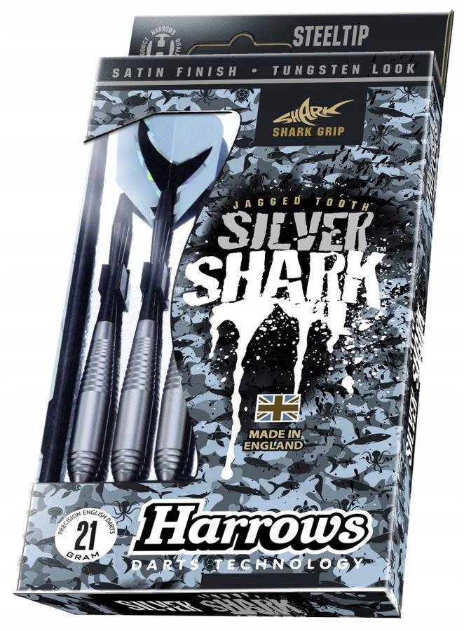 Rzutki Silver Shark Steeltip 21 gr – Idealne dla początkujących graczy