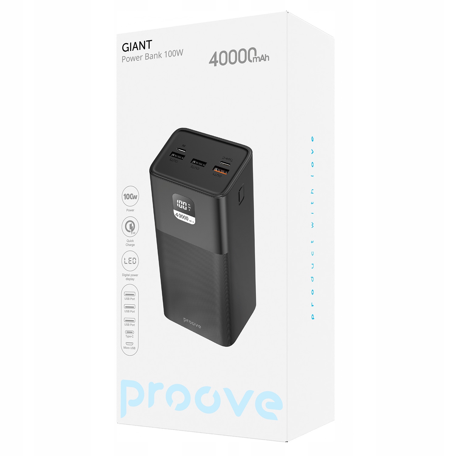 Wielofunkcyjność – 3x USB-A i 1x USB-C do różnych urządzeń