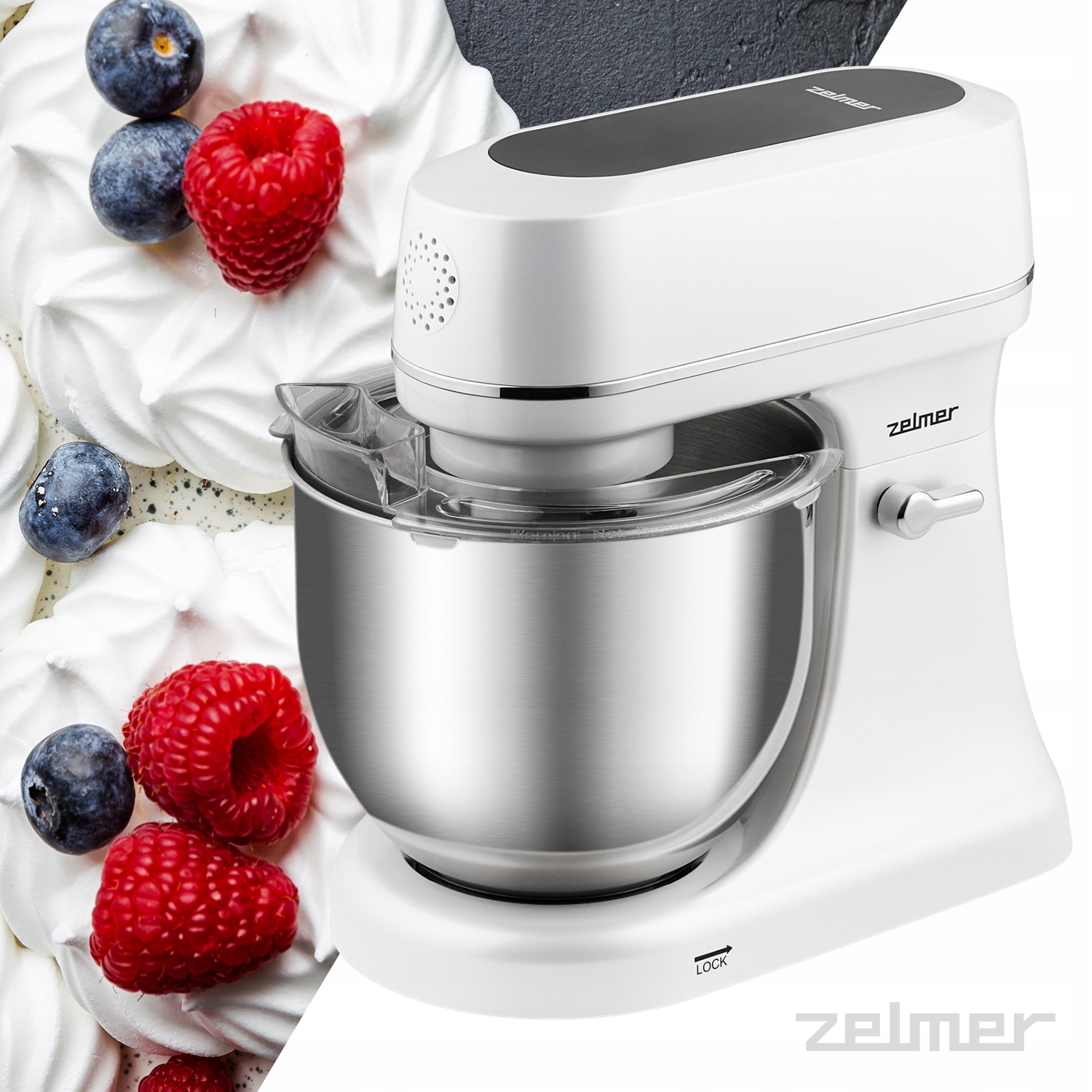 Wszechstronne akcesoria – hak do zagniatania, łopatka i trzepaczka