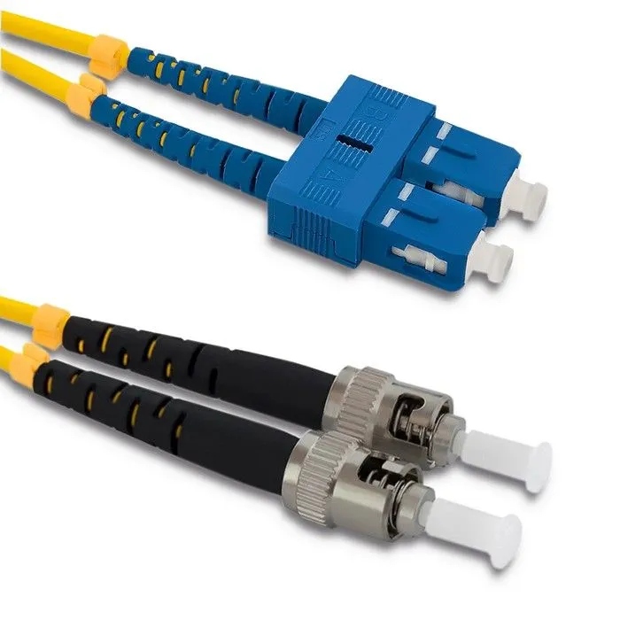 Patchcord światłowodowy SC/UPC - ST/UPC SM 9/125 G652D 2m – Wysokiej jakości rozwiązanie do transmisji danych