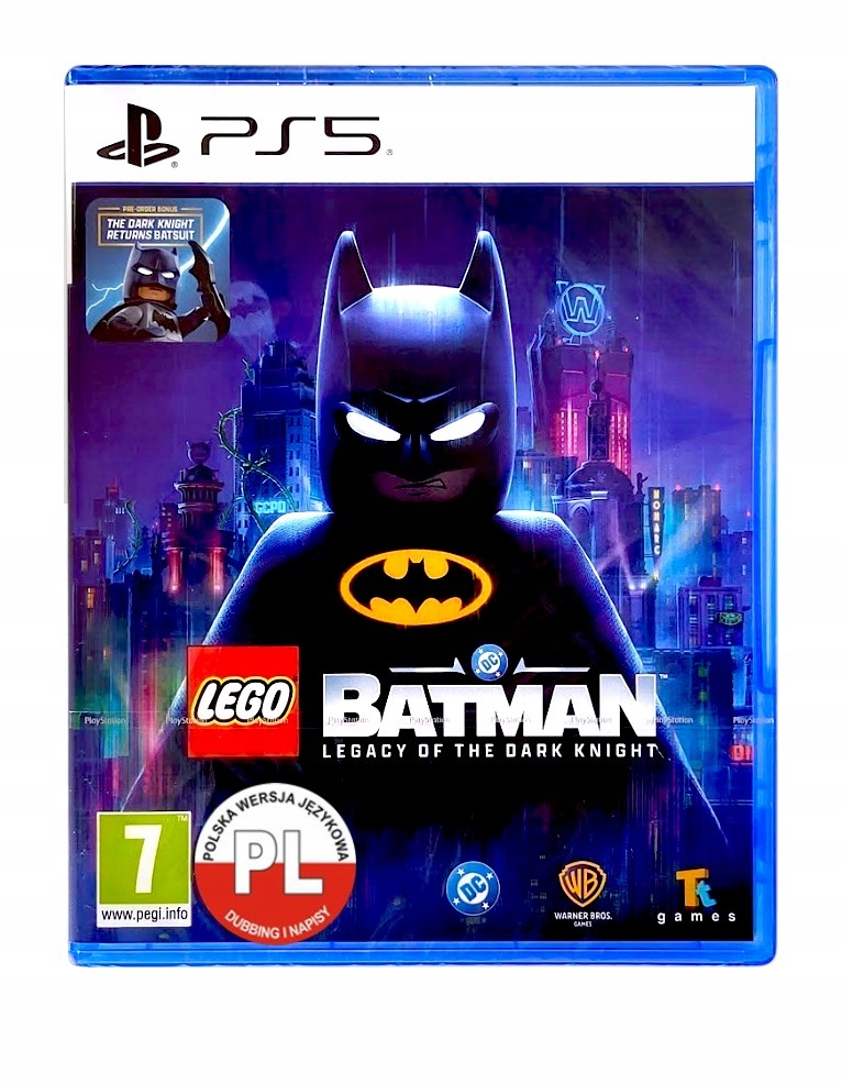 LEGO Batman: Legacy of the Dark Knight – Epicka przygoda na PlayStation 5