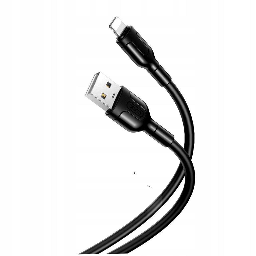 Kabel XO NB212 USB-Lightning 1m 2,1A Czarny – Idealne rozwiązanie do ładowania i transferu danych