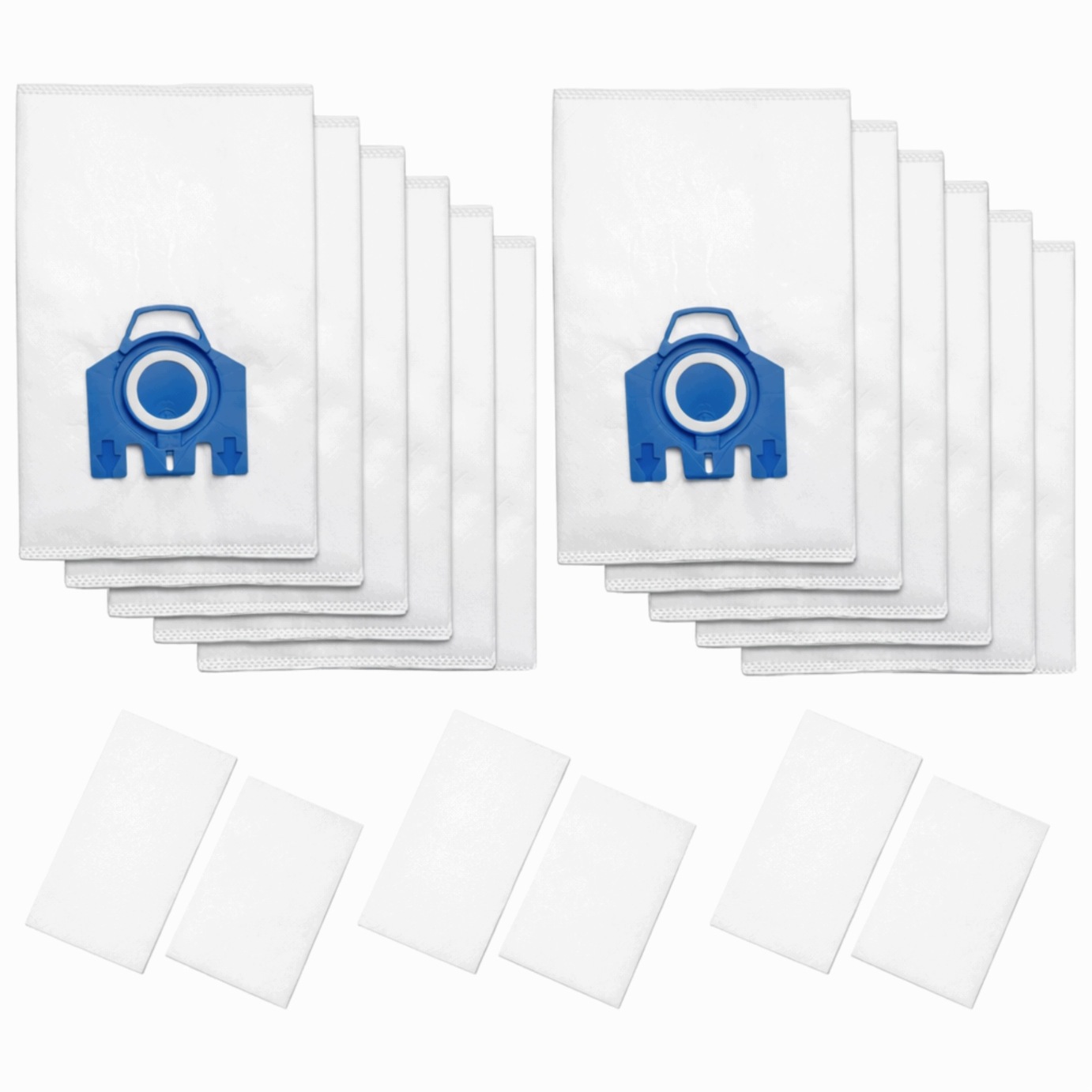 12x Worki do odkurzacza Miele 3D Complete C2 C3 Classic C1 + Filtry – Idealne rozwiązanie dla Twojego odkurzacza