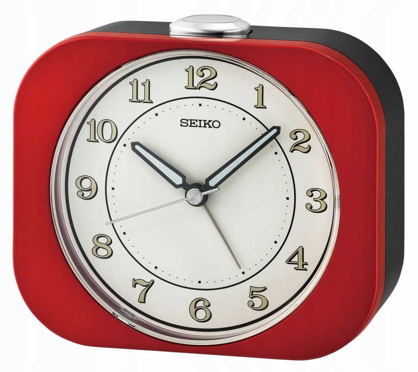 Budzik Seiko QHE195R – Stylowy i funkcjonalny dodatek do Twojego wnętrza