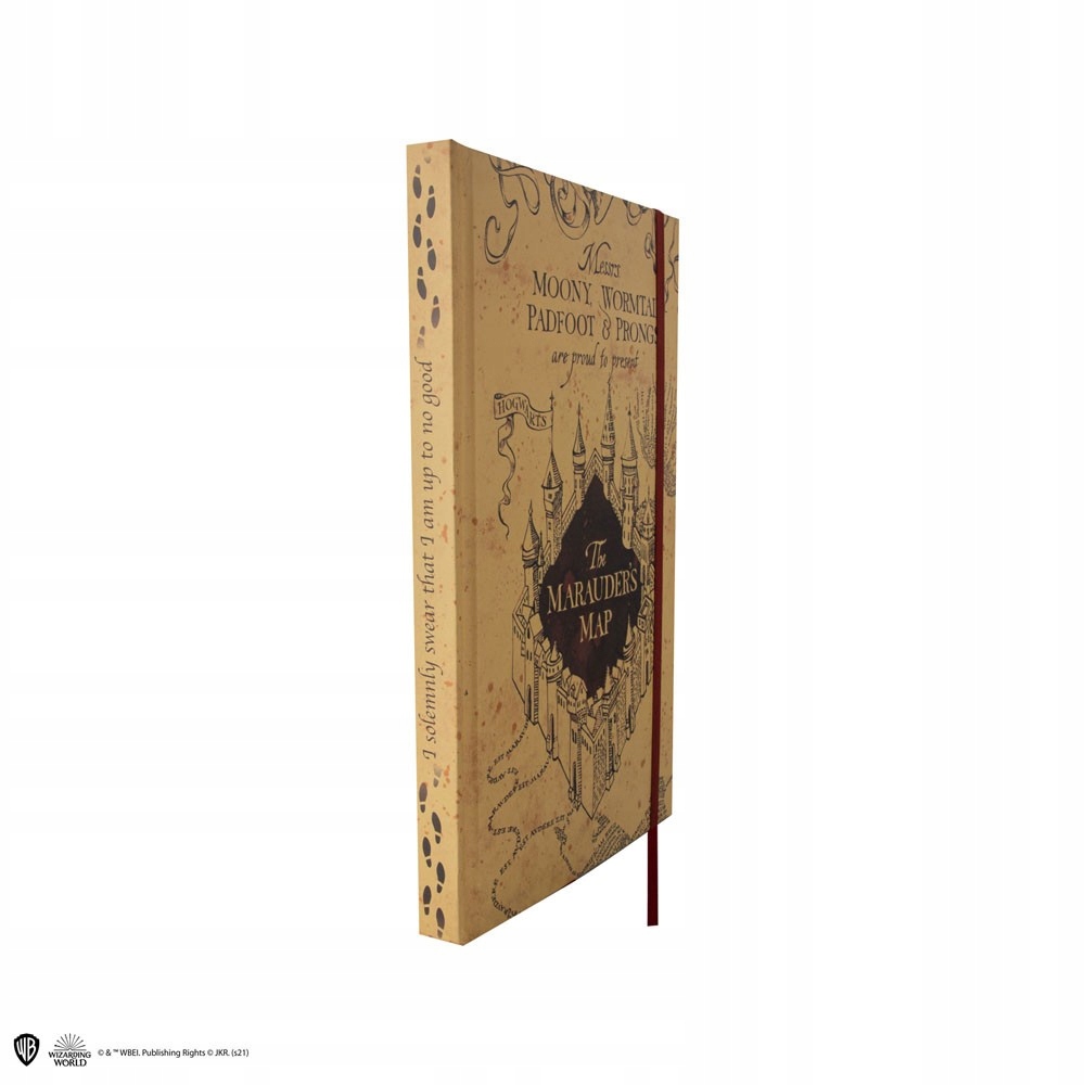 Notatnik Zeszyt Harry Potter z Mapą Huncwotów – Magiczne zapiski w Hogwarcie