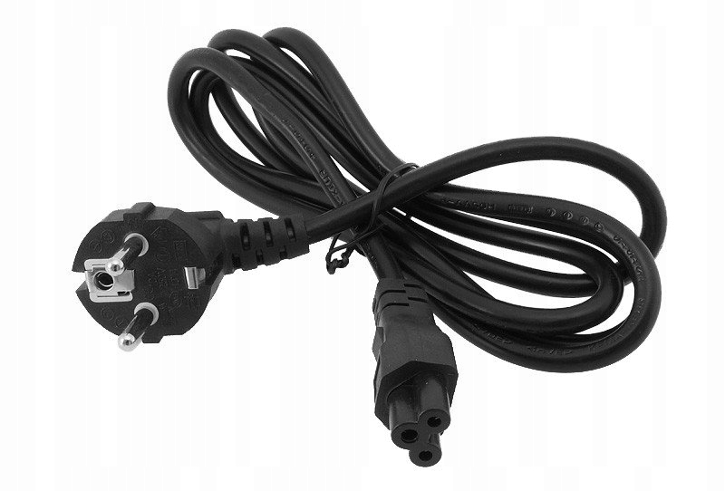 Kabel zasilający 3-żyłowy (koniczynka / miki) – Niezbędny element do zasilania