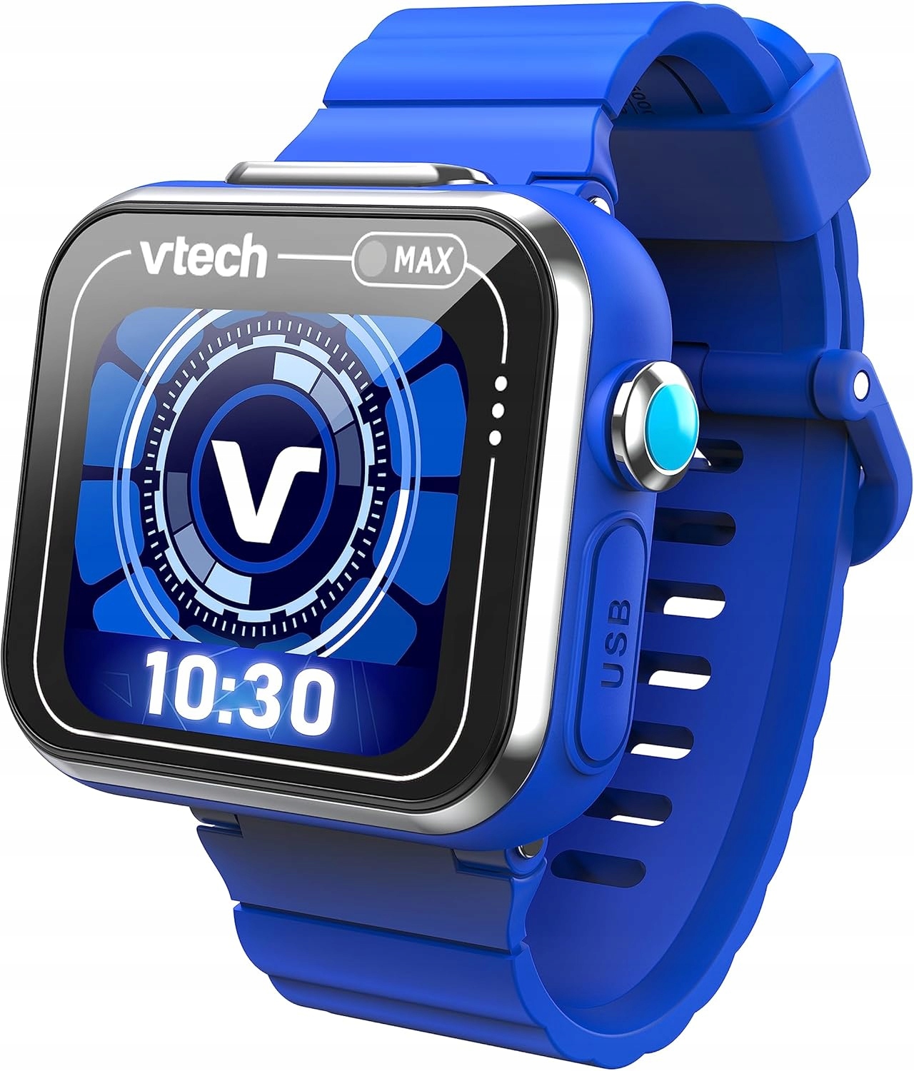 VTech Kidizoom Smart Watch MAX niebieski – Zegarek dla dzieci pełen zabawy