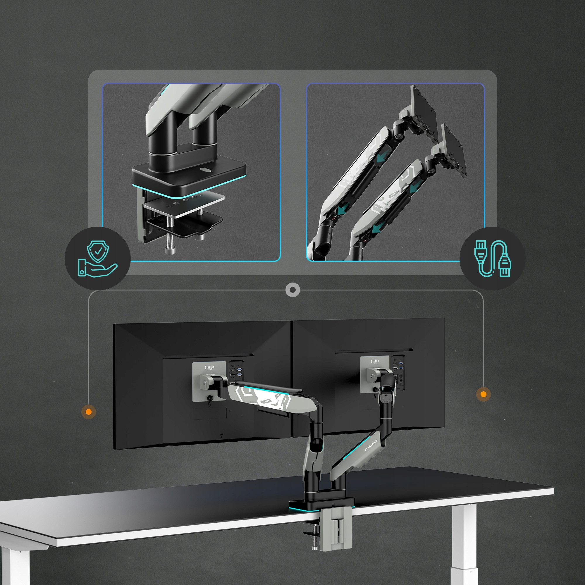 Estetyczne zarządzanie kablami – Uporządkuj swoją przestrzeń roboczą