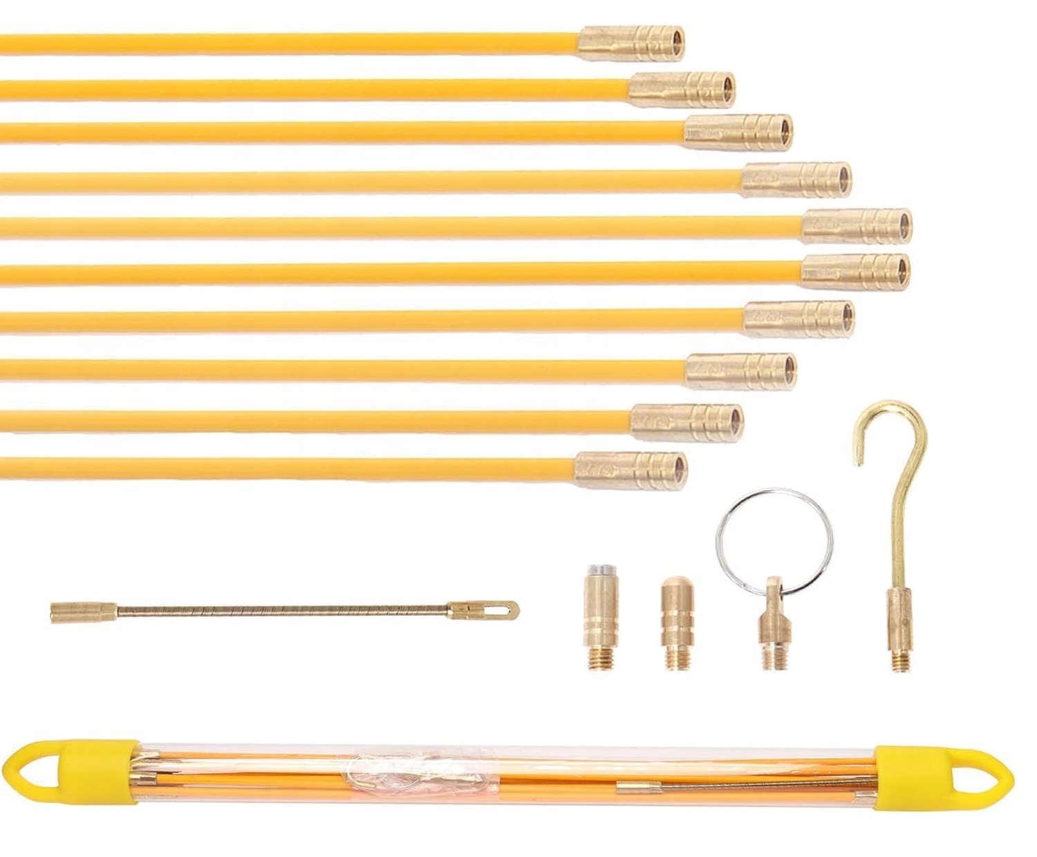 Wciągarka do kabli włókno szklane przeciągania kabli 4mm 10x1m Stalka Pilot – Niezbędne narzędzie do instalacji