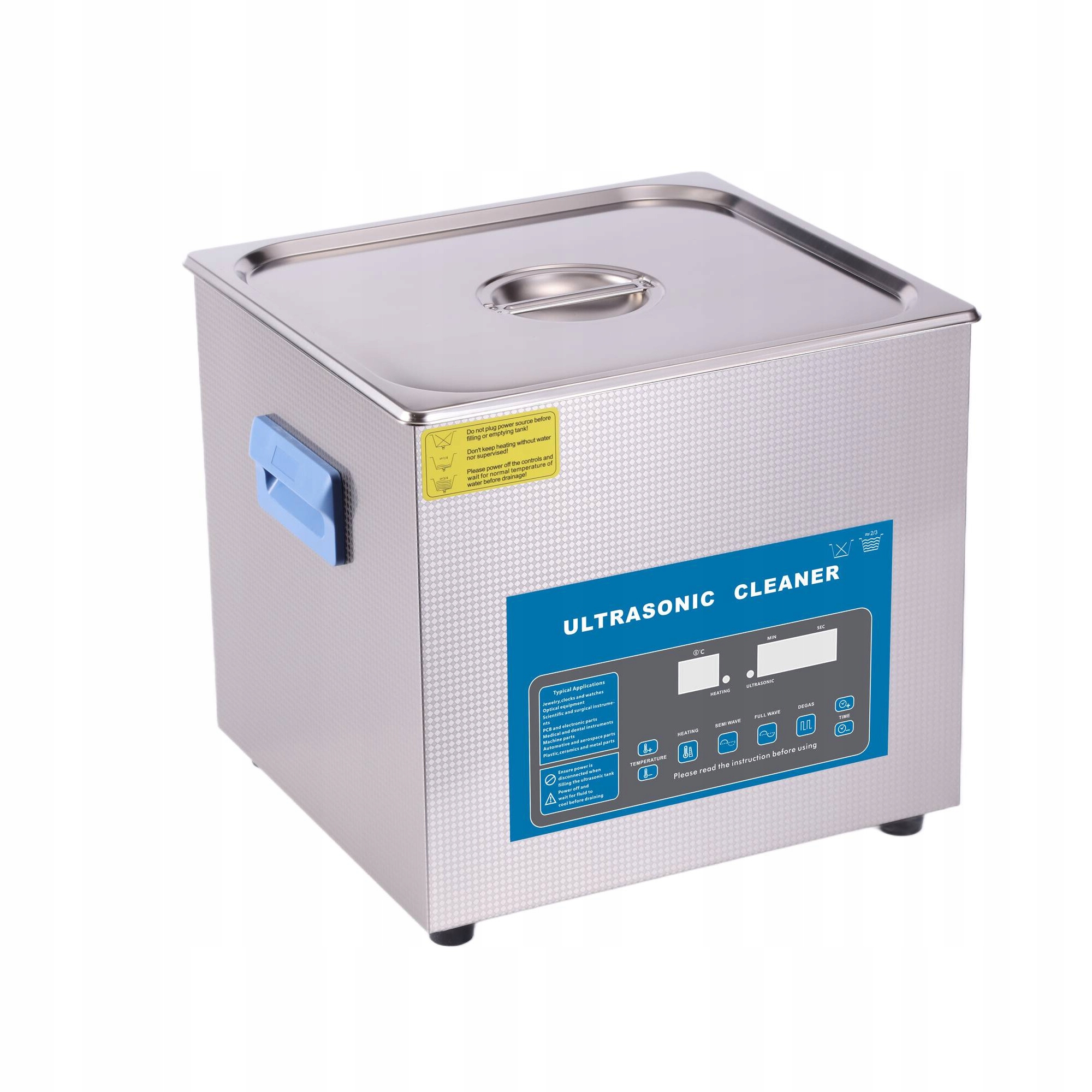 Myjka ultradźwiękowa 15L V2 – Skuteczne czyszczenie ultradźwiękowe