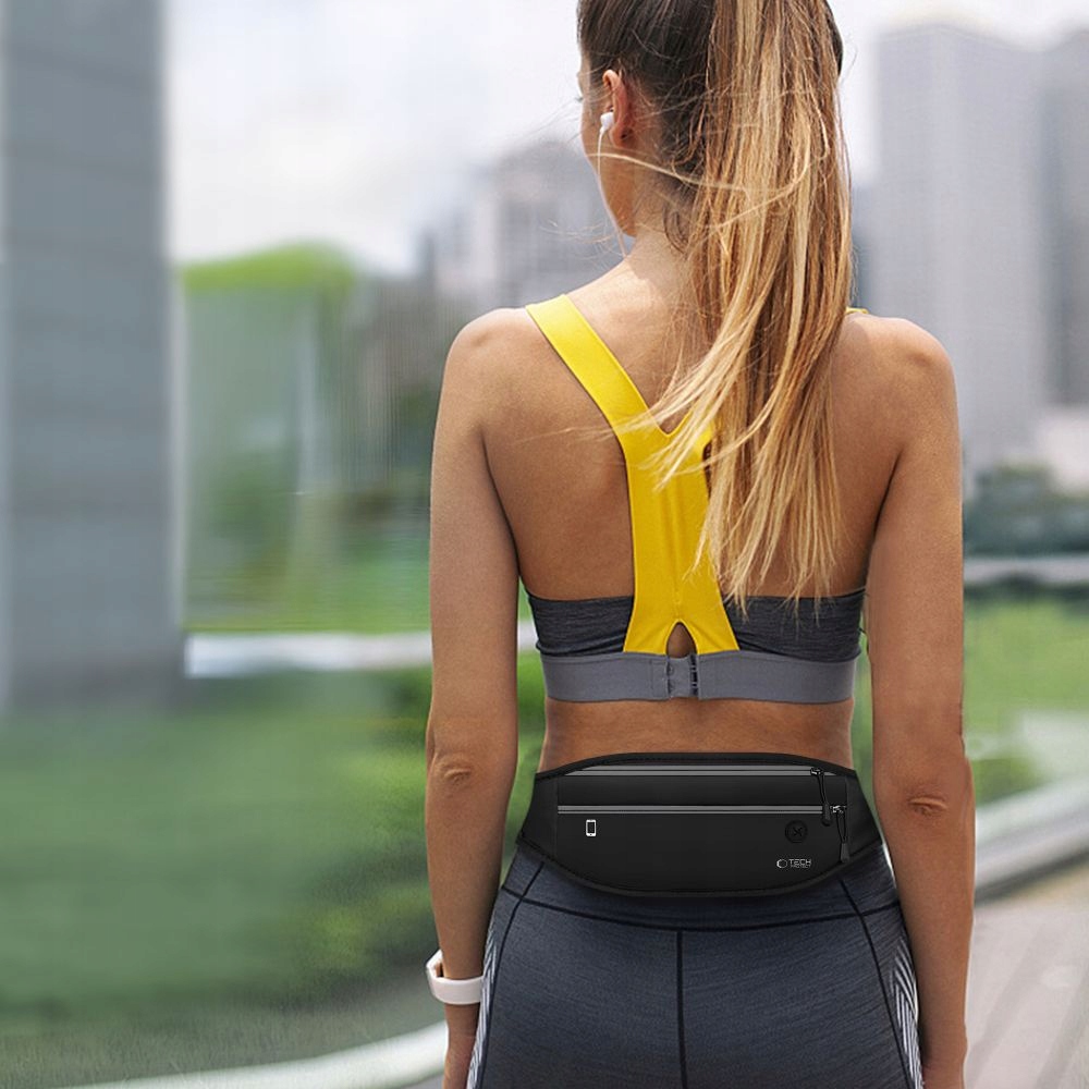 TECH-PROTECT M7 UNIVERSAL SPORT WAIST BAG BLACK – Idealna saszetka dla aktywnych