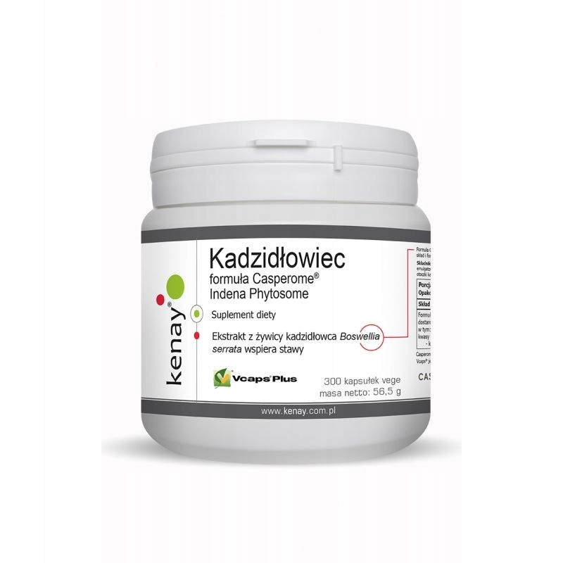 Kenay Kadzidłowiec Formuła Casperome Indena Phytosome wsparcie dla stawów