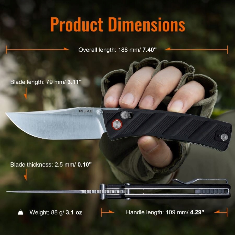 Ostrze w stylu Bowie – Doskonałe do cięcia i przebijania