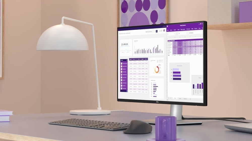 Regulacja pozycji ekranu – Wysokość, kąt nachylenia i obrót