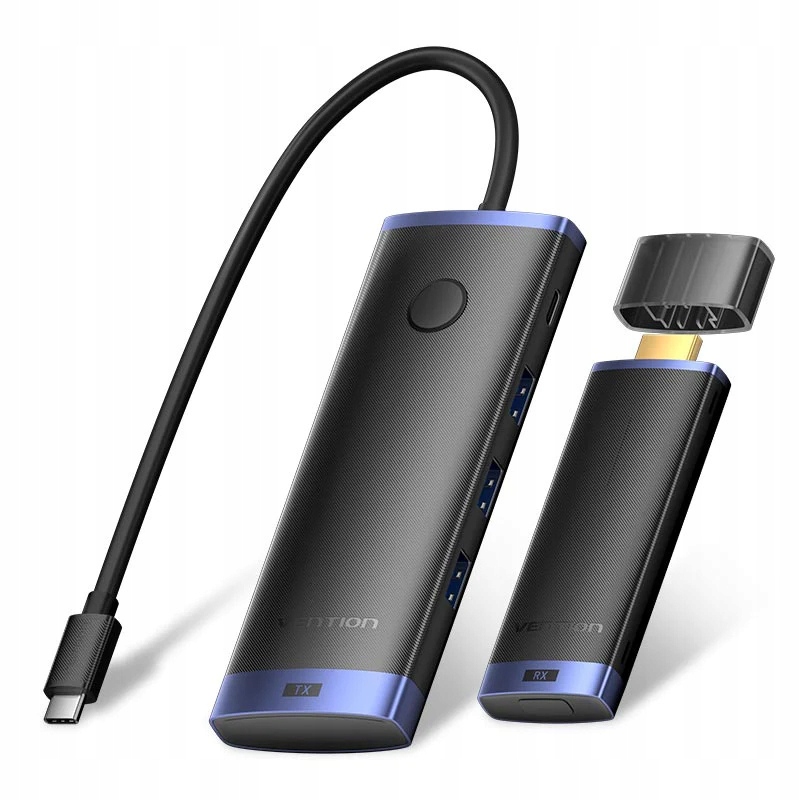 Bezprzewodowy transmiter HDMI 4K 30Hz + USB 3.2 + PD Power Supply – Nowoczesne rozwiązanie dla Twojego sprzętu