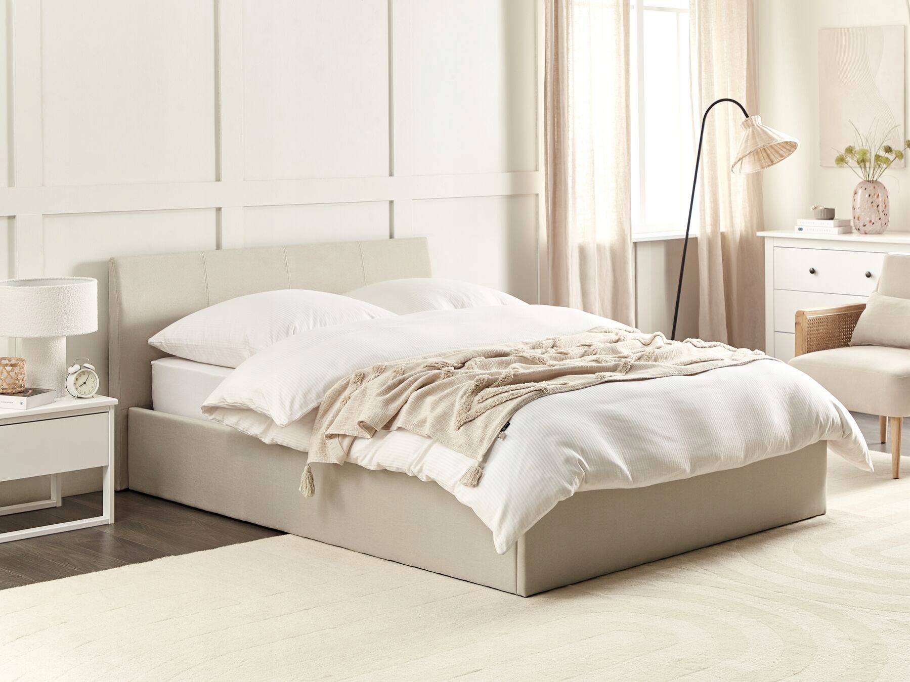 Wymiary i szczegóły techniczne łóżka ORBEY