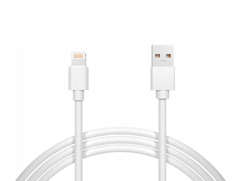 Kabel USB-A 1.5 m Biały (66-076#) – Idealne rozwiązanie dla urządzeń Apple