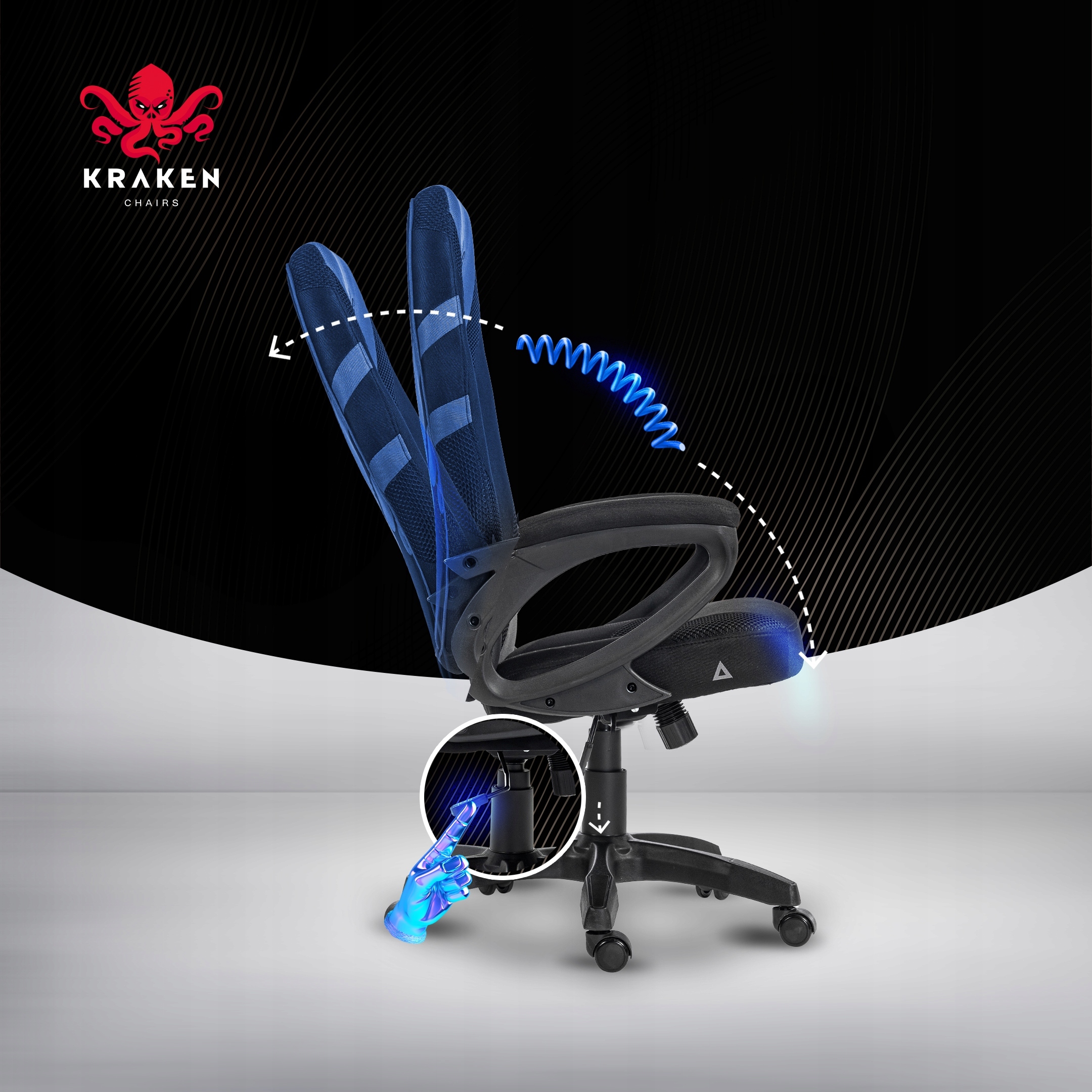 Oddychające Obicie z Tkaniny i Siatki